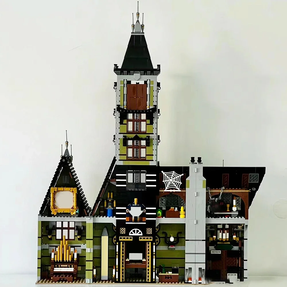 3231Pcs Haunted house Model Building Blocks Create Adorable Street Views Architectural Decoratio Christmas Birthday Gifts 10273