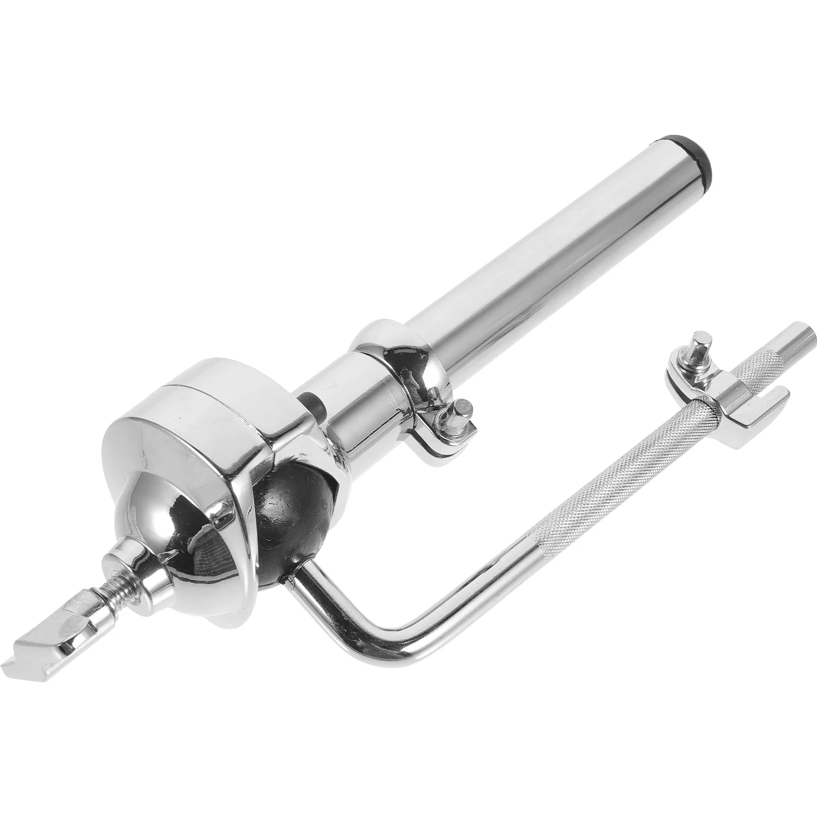 

Single Arm Tom St Drum Holder Zinc Alloy Lightweight Durable Easy Install Remove Bracket for Percussion Instrument Performance