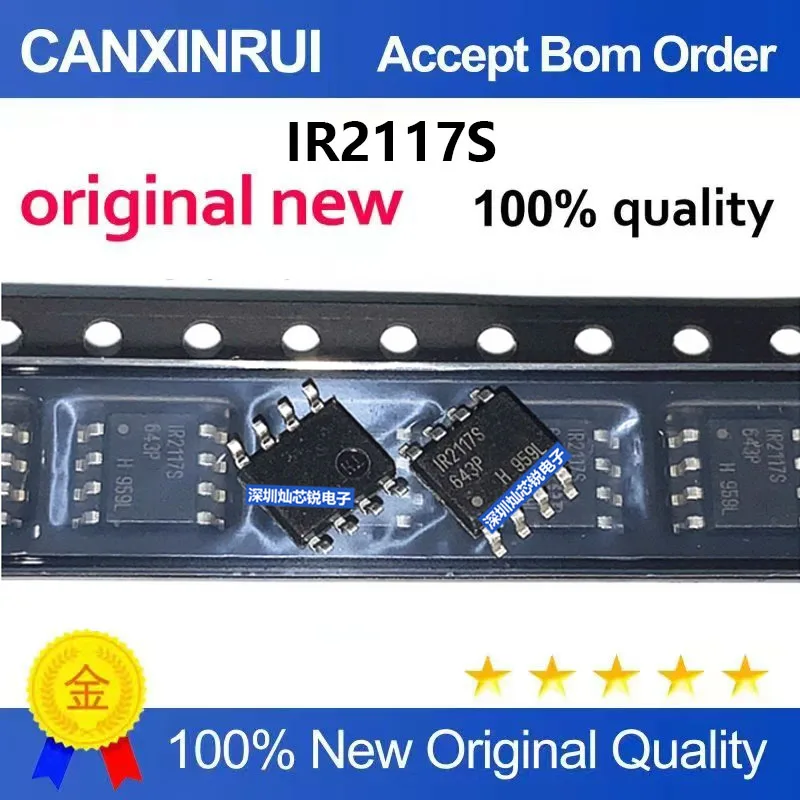 (5-100 Pieces) IR2117S IR2117STRPBF SMD SOP8 MOSFET Driver Chip Original Brand New