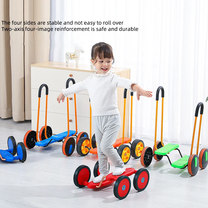 2023 New Children Sports Car Sensory Integration Training Car Equipment Household Balance Bicycle Pedaling Kindergarten