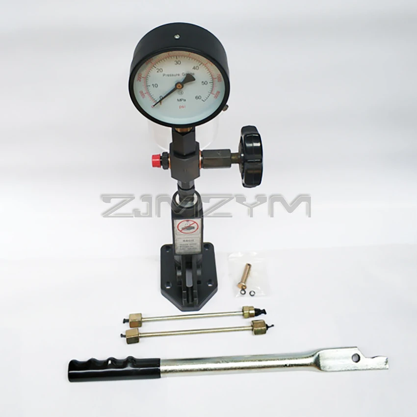 S60H Fuel Nozzle Calibrator Injector Tester Diesel Injector Nozzle Tester S60H Injector Nozzle Pop Pressure Tester Tool