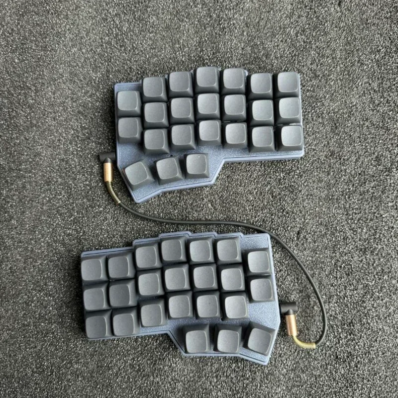 Corne V4 Split Keyboard Kit Support VIAL Wired Custom RGB Hot Swap Ergonomic Left and Right Handed Gaming Mechanical Keyboards