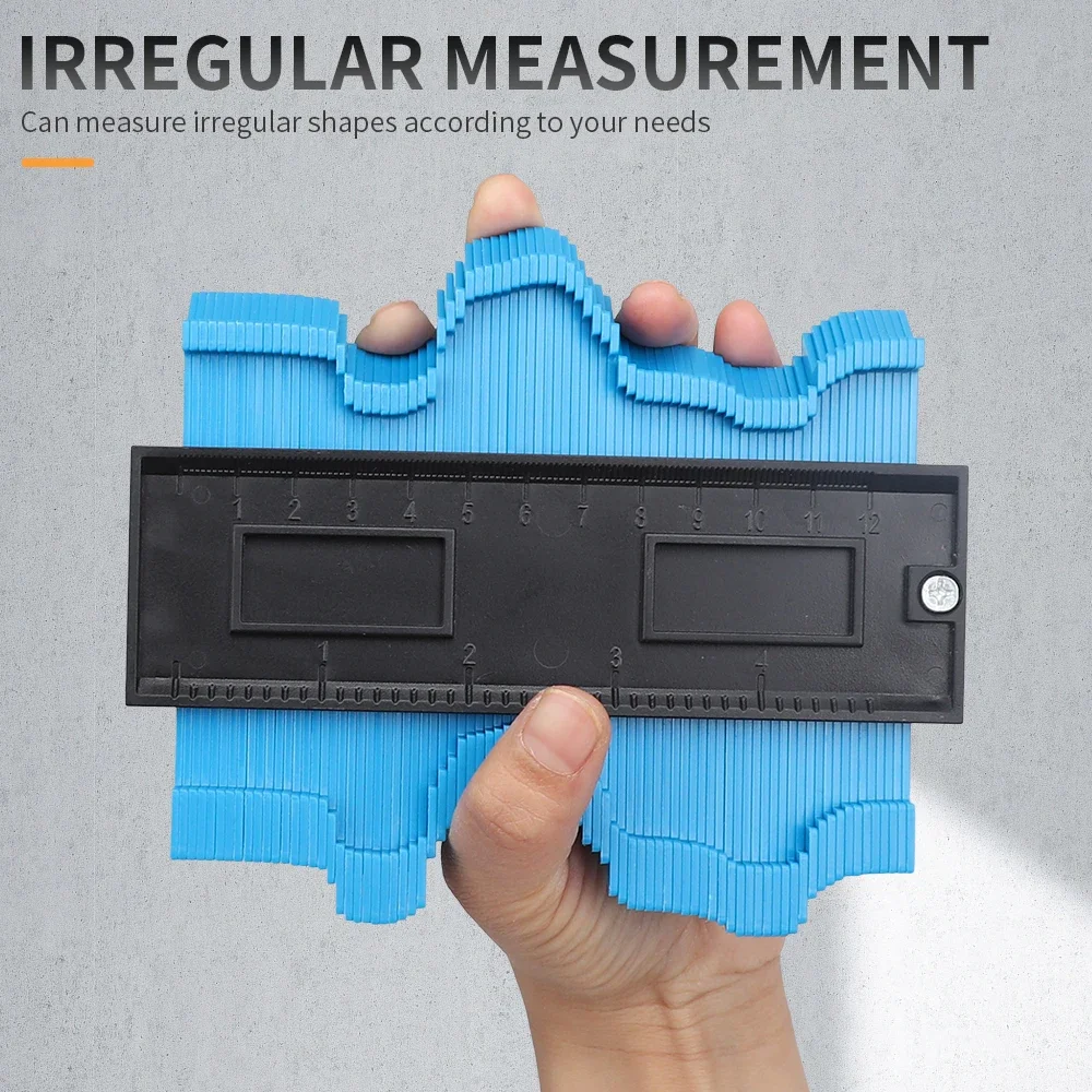 Contour Gauge Duplicator Ceramic Tile Carpet Profile Contour line Copier Ruler  Measuring instrument ceramic Tiling tiles tool