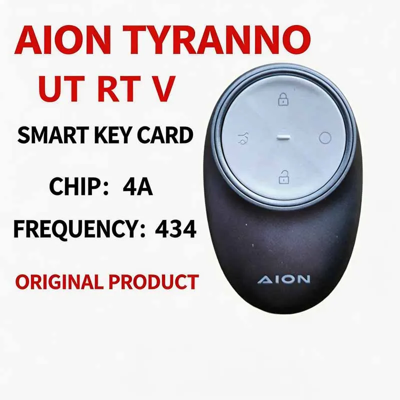 For GAC AION V Tyrannosaurus AION UT AION RT OEM Smart Card Key Genuine Vehicle Smart Remote Replacement Key
