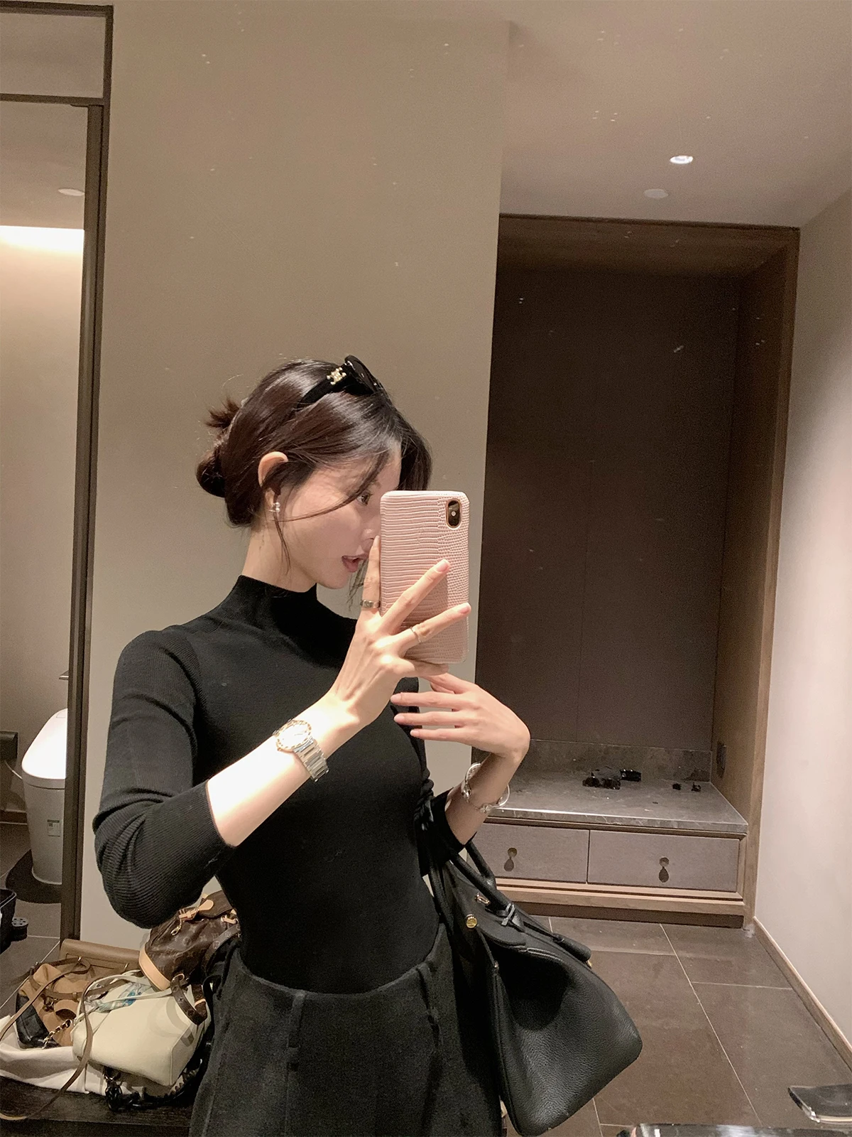 

Модный женский мягкий вязаный свитер из серии пряжи Yangzi High Ne 60-Single Tead Sl