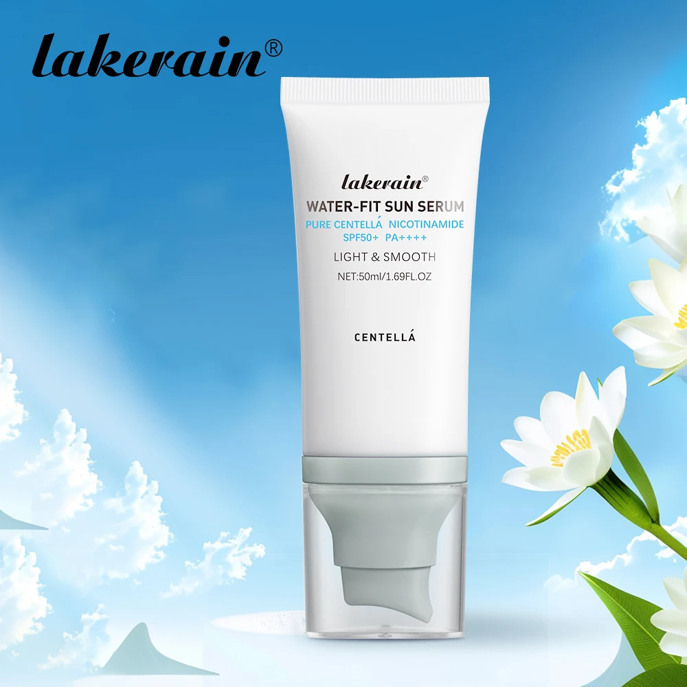 SPF50 Facial Centella Sunscreen Protector Solar Sunblock Skin Whitening Cream Korean Moisturizing Protector New Care Body image 6