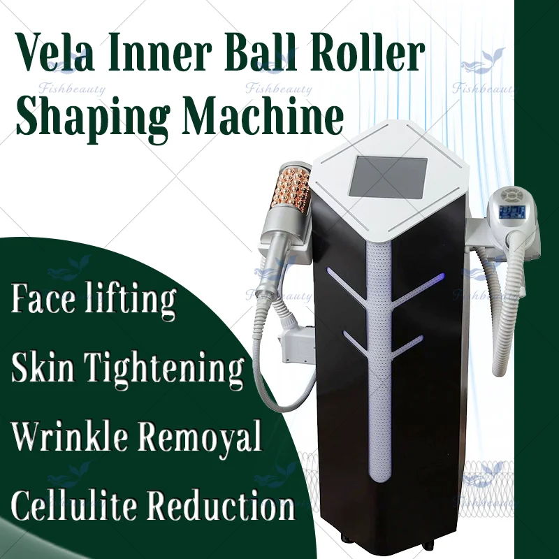 Professional 2in1 Roller Physiotherapy Vela Body Shape Physiotherapy  Vacuum Sculpting massage body shaping Weight Loss Machine