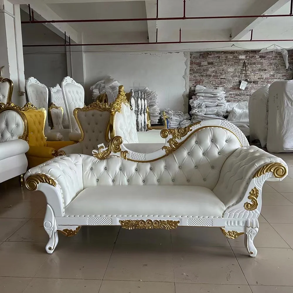 Luxury Royal Queen King Throne Sofa Chair Velvet Fabric Lazy Sofa Chair Furniture For Rental