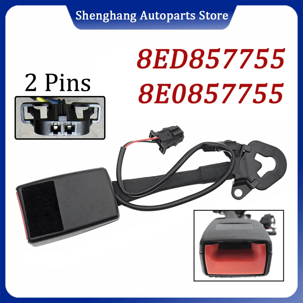 8E0857755 For Audi A4 B6 B7 2003-2008 Automobile Safety Belt Socket Jack Mortise Lock Fixing Lock Catch 8E0857755N 8E0857755G