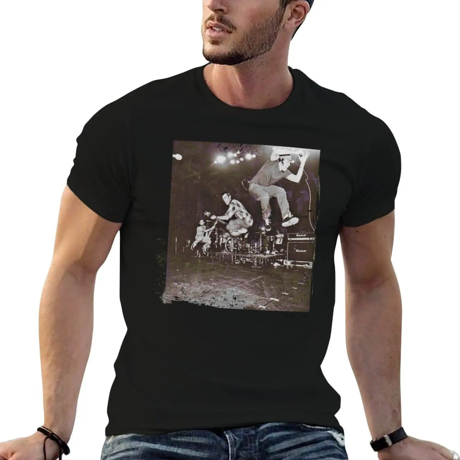 suicide machines. T-Shirt All Match Print Short Sleeve Top