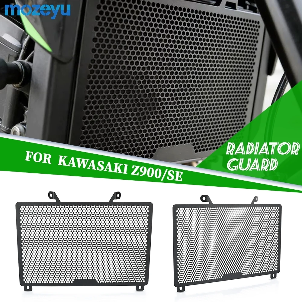 

FOR KAWASAKI Z900RS 2021 - 2025 Motorcycle Radiator Grille Guard Cover Z900 Z900 SE 2017-2019 2020 2021 2022 2023 2024 2025 2026
