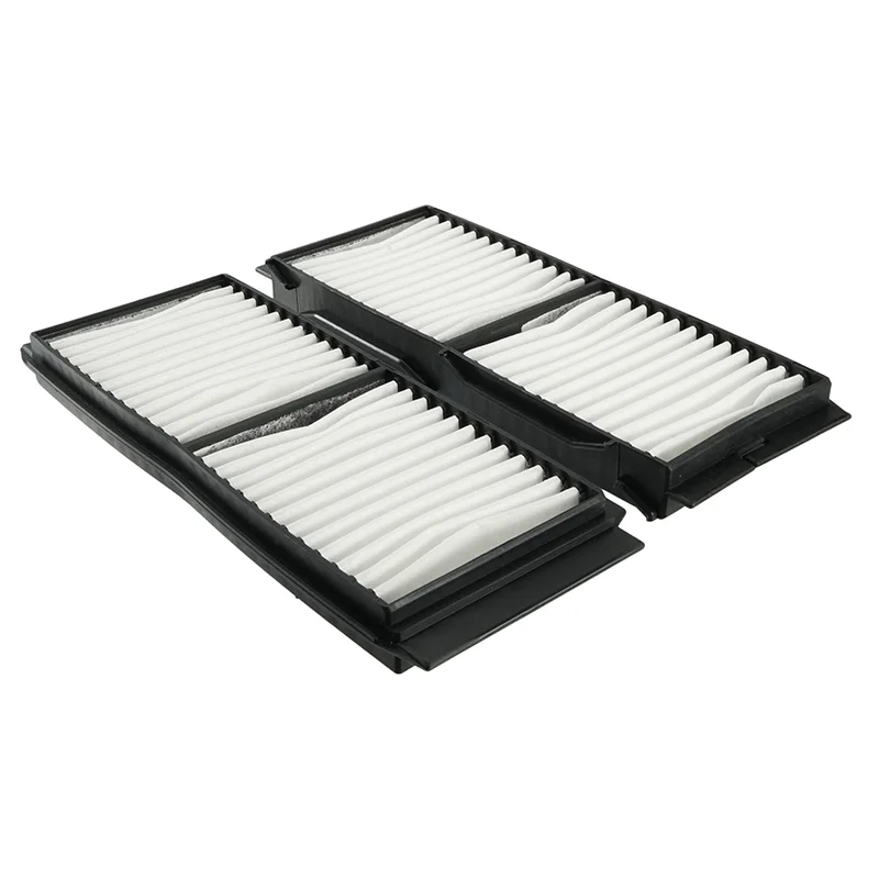 2Pcs Cabin Air Filter Set For Mazda Familia Premacy 2006-2010 1.6L Car AC Filter
