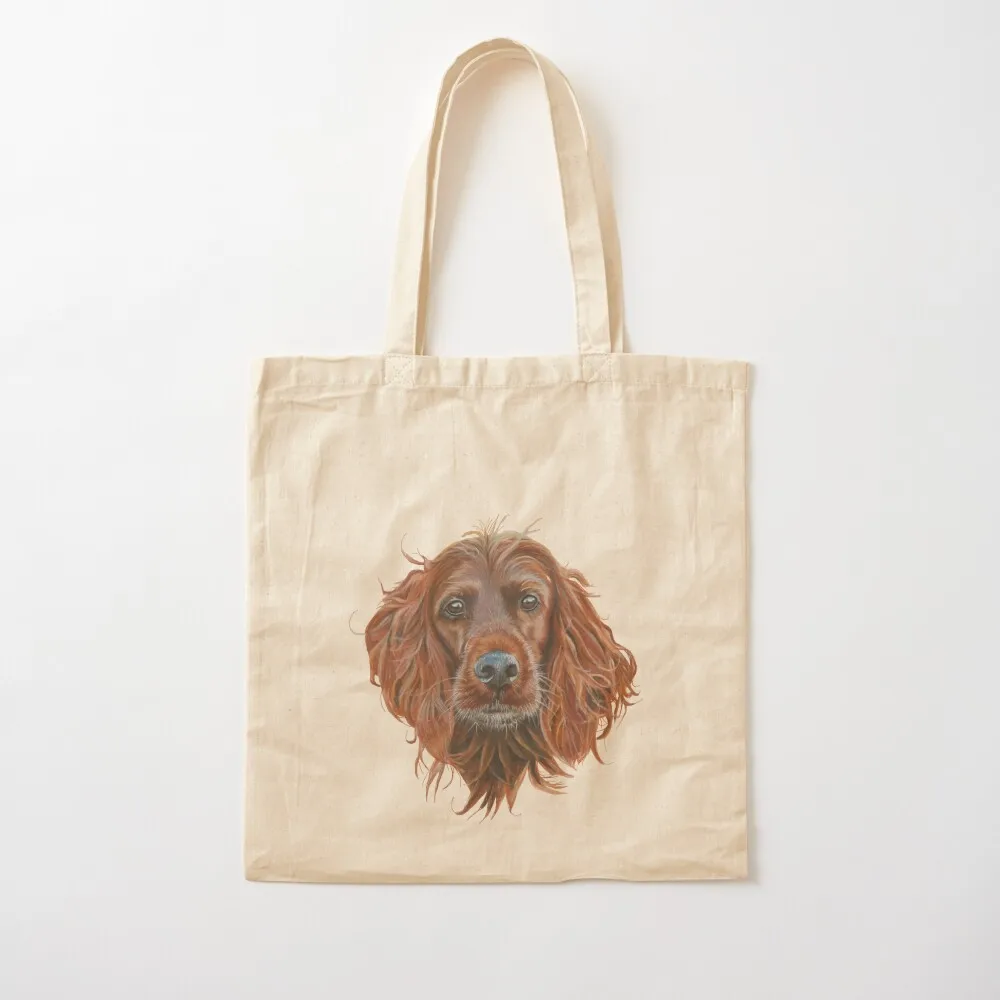 

Irish Setter Tote Bag tote men's cute Canvas