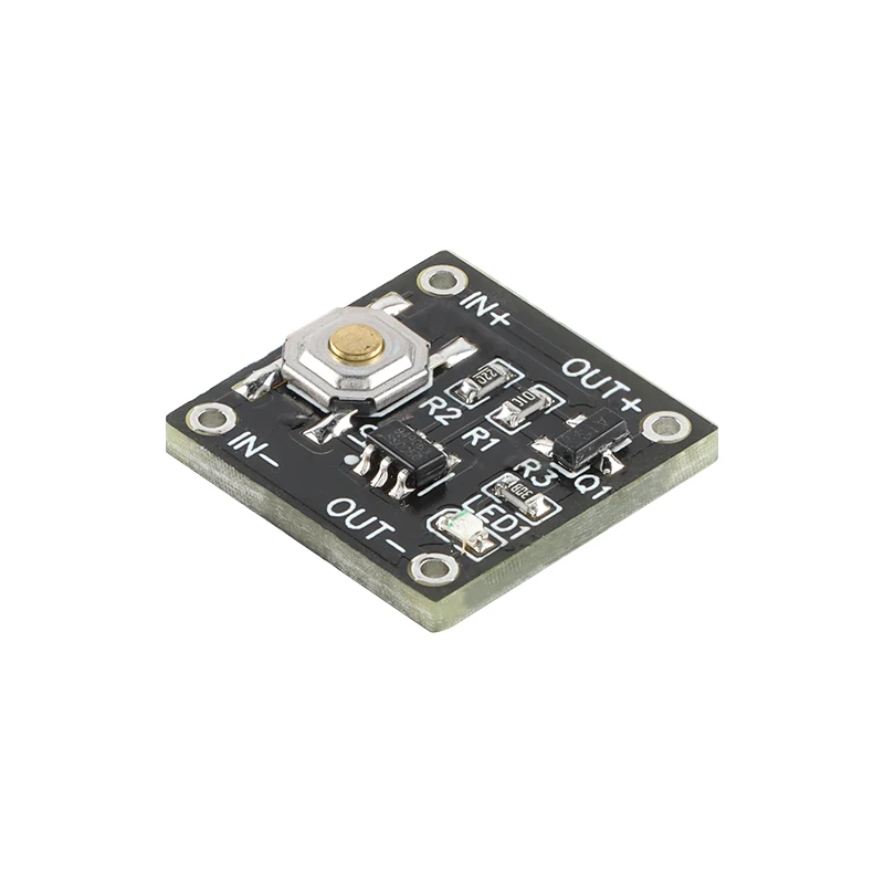 Single Bond Button Bistable Switch Module 2.2-5V 0.5uA Continuous Load 2A Low Power Micro One Key Switch YR-1006