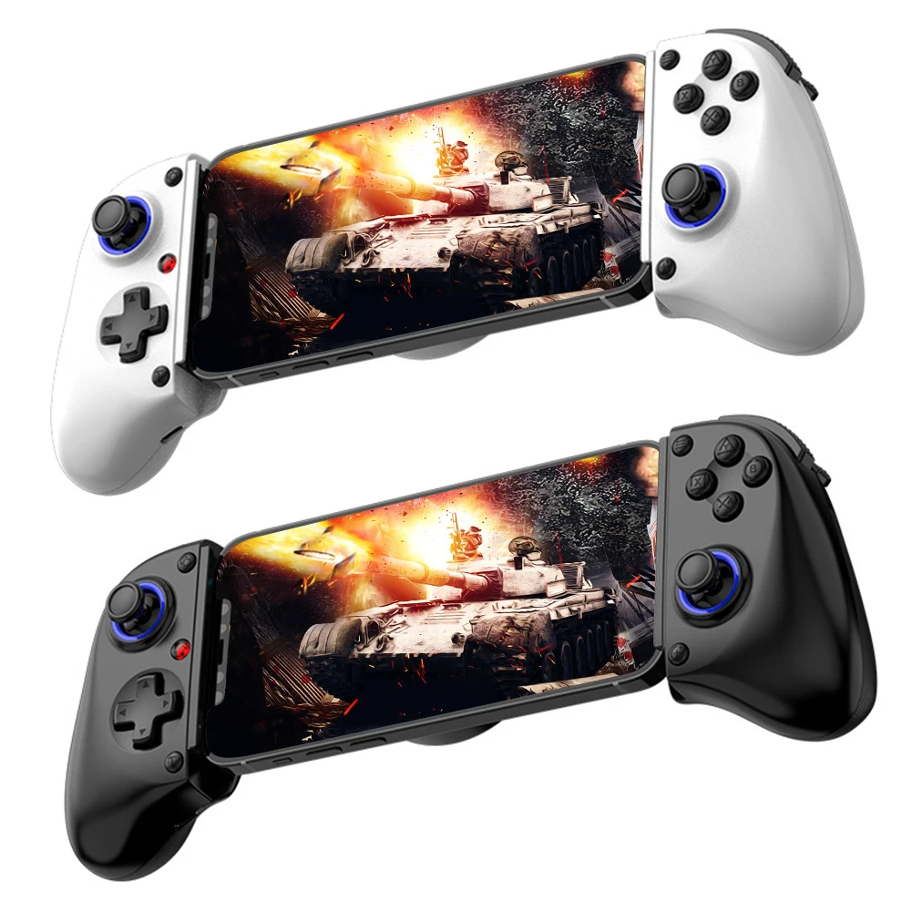 Handy-Stretching-Gamecontroller, kabelloser BT-Mobil-Gaming-Controller, mobiler Game-Controller für Switch/Android/iOS/PC