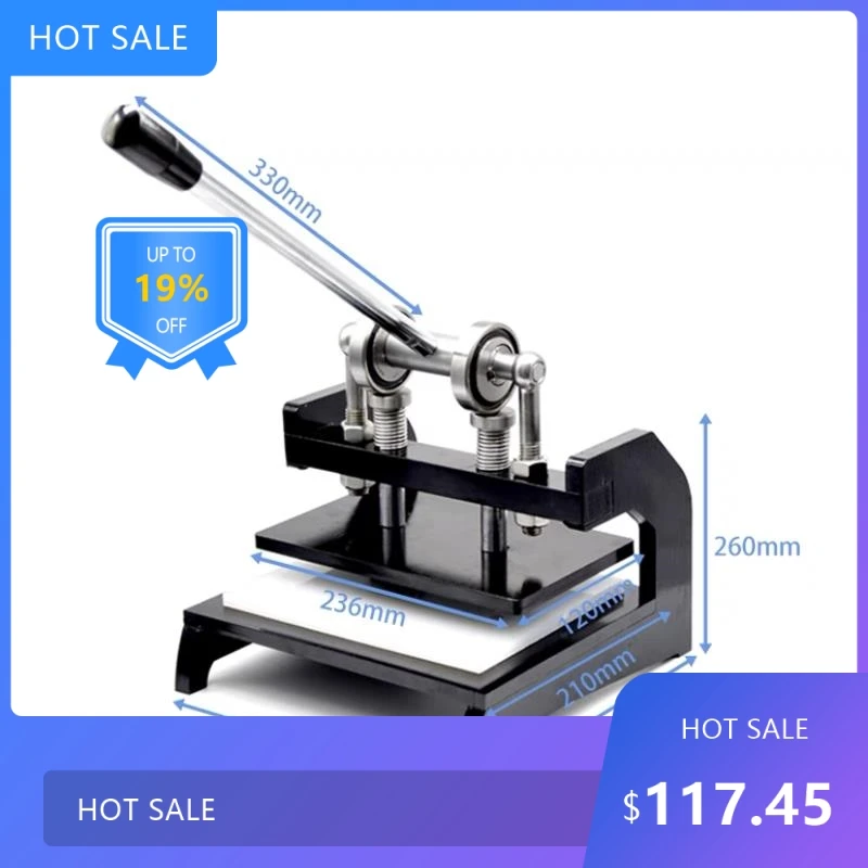 

725Multi-function manual press manual knife die cutting machine leather cloth cutting machine punching machine em