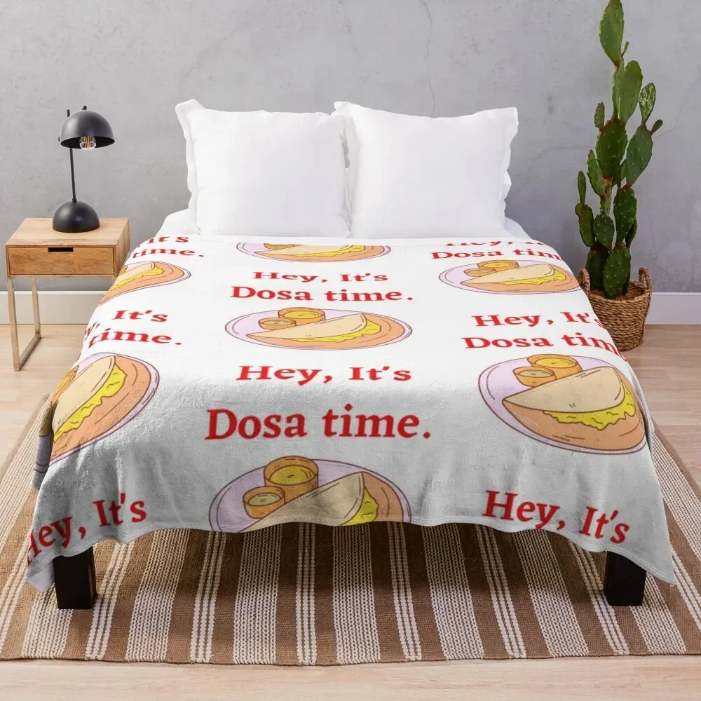 

Dosa Time Tee Throw Blanket Single For Baby Plaid Blankets
