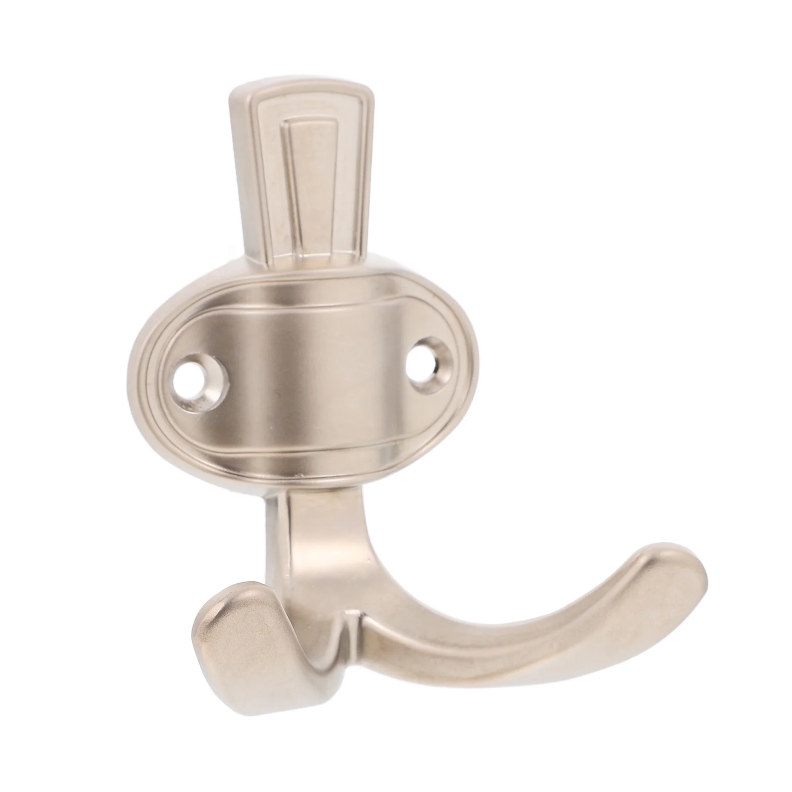 

Heavy Duty Wall Mounted Coat Metal Double Prong Utility For Towels Coats Hats Entryway Bathroom Kitchen Closet Organizer Space