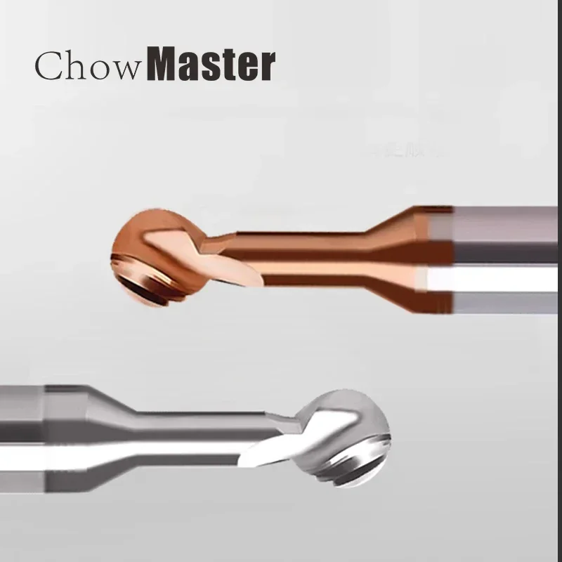 Ball T Shape Cutter Solid Carbide 3D End Mill R2 R3 R4 R5 R6 Metal Steel Aluminum Copper Iron Tungsten Ball Cutter