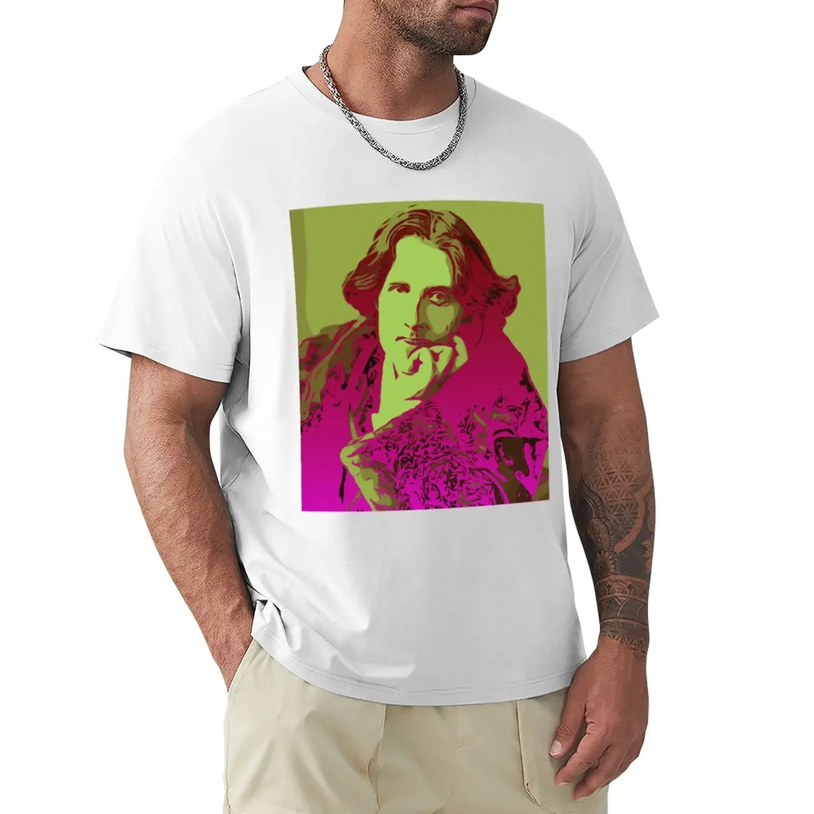 Oscar Wilde Fan tshirt - Gifts Mugs Bags Pictures T-Shirt aesthetic clothes heavyweights vintage clothes mens workout shirts