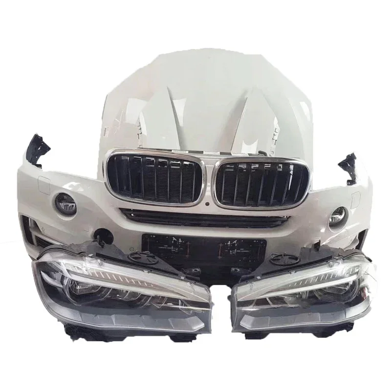 For  X5 F15 Modified M style front bumper with grill for  Body kit car bumper 2007-2013 customcustom