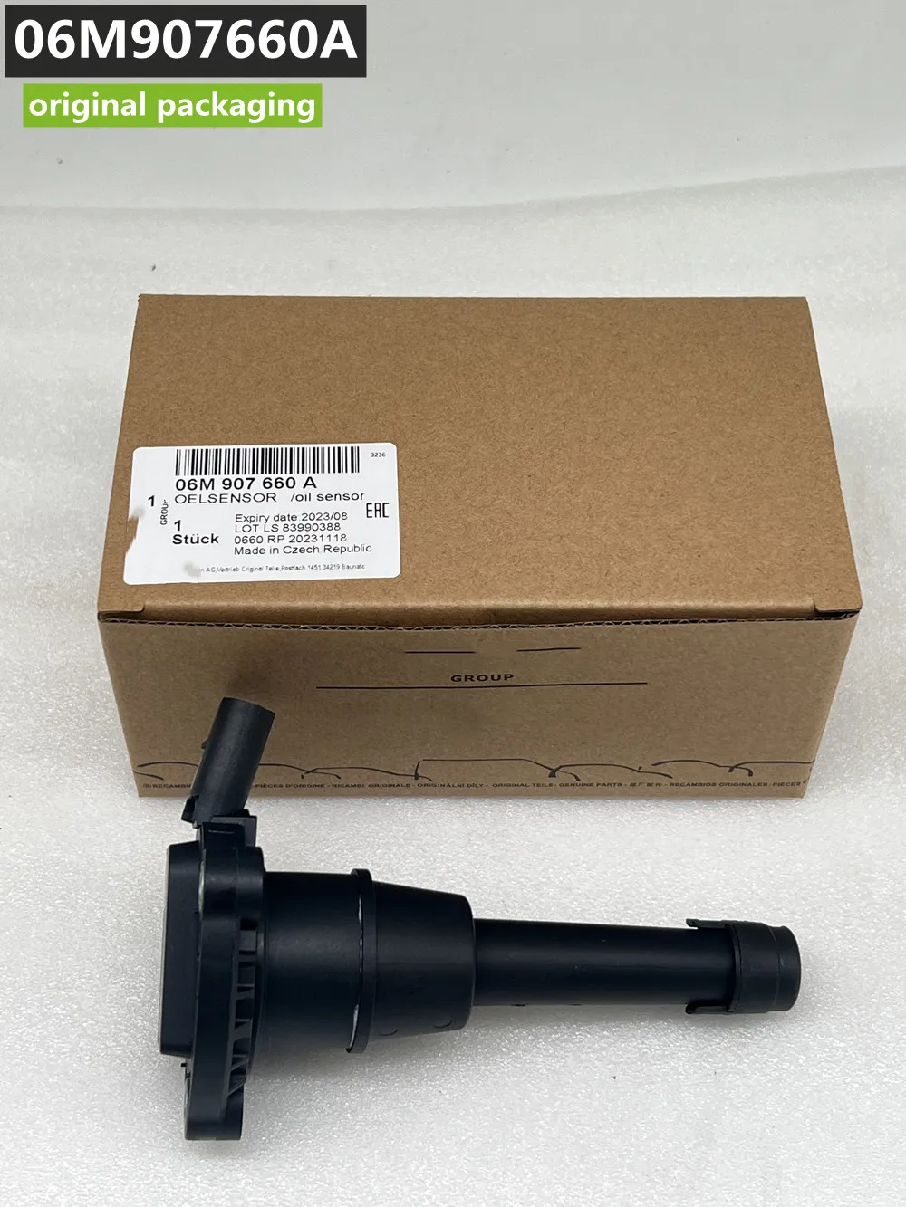 

Genuine PAB90766000 06M907660A OEM Oil Level Sensor for Audi S4 A6 Q7 Q8 4M A7 A8 VW Touareg Cayenne Macan 2.9t 3.0T