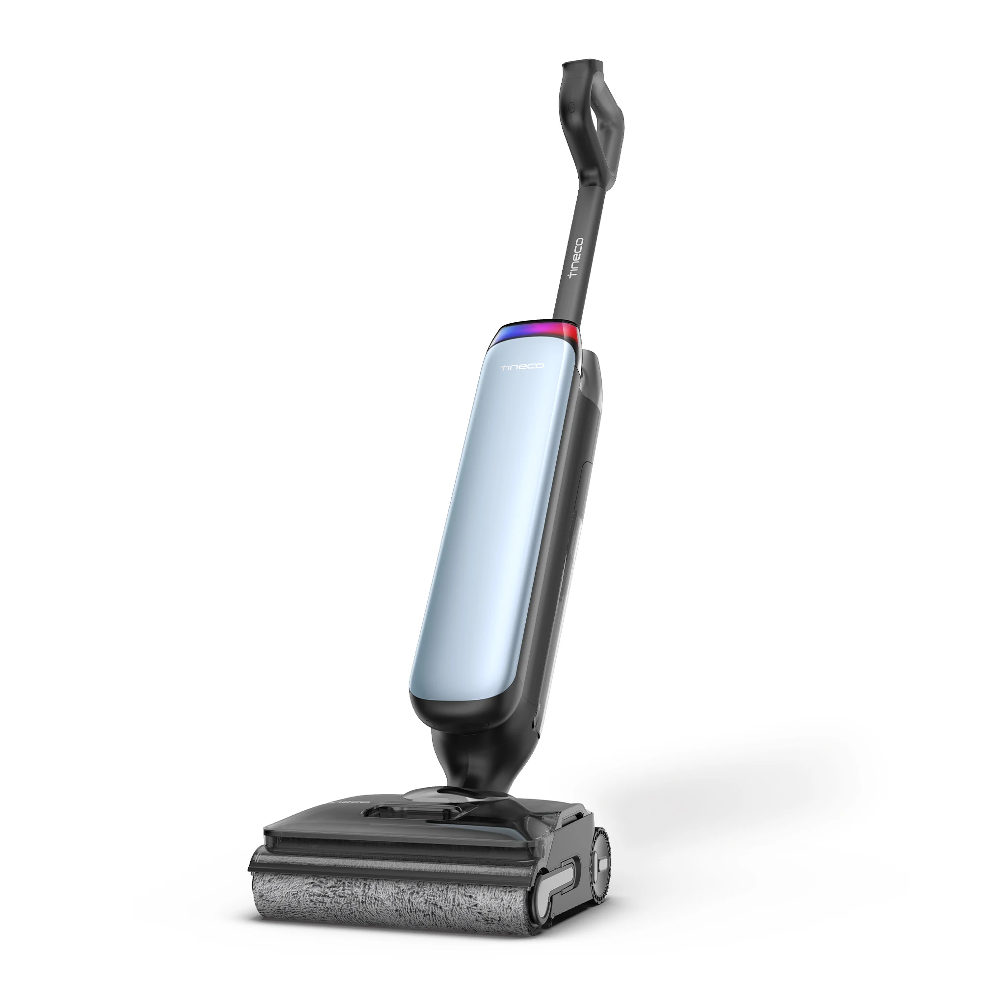 Tineco Floor One S9 Artist Aspirateur laveur, 22 kPa d'aspiration, 360° SmoothDrive, design anti-emmêlement, 50 min d'autonomie, nettoyage des bords des 2 côtés, s'aplatit à 180°, Flashdry à 85°C