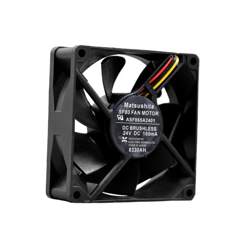 

NEW ORIGINAL ASF865A2401 24V 160MA 8025 80*80*25mm 8cm COOLING FAN