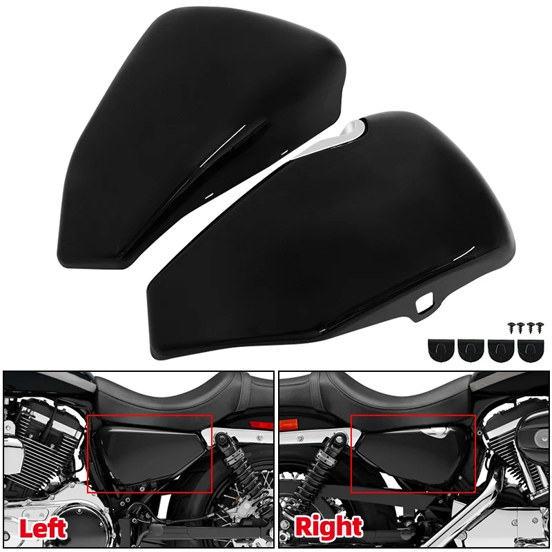 

Motorcycle Battery Fairing Cover Right Side Covers For Harley Sportster XL883 XL1200 1200 883 2014-up