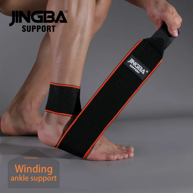 JINGBA SUPPORT 1 PCS Protective Tobillera para esguinces de tobillo Football Ankle Support Basketball Brace Compression