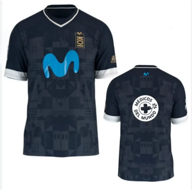 

New KOI Esports Club Gaming Enthusiasts C S G O League of Legends Gaming Men's and Women's Summer Casual T-shirt Free Custom