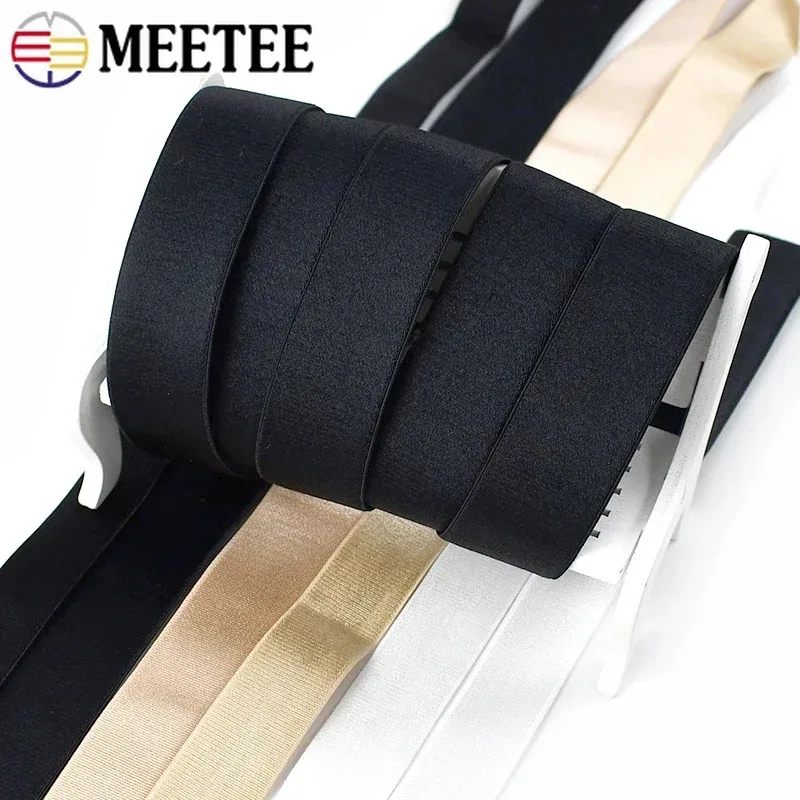 

10M 6-30mm Elastic Band for Bra Underwear Bag Decor Rubber Bands Clothing Waist Stretch Ribbon Tape DIY Sewing Accessories