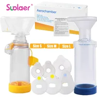 Portable Inhaler Cup Universal Nebulizer Spacer Mist Storage Tank Atomizer Asthma Spacer Chamber Children Adult Medical Device