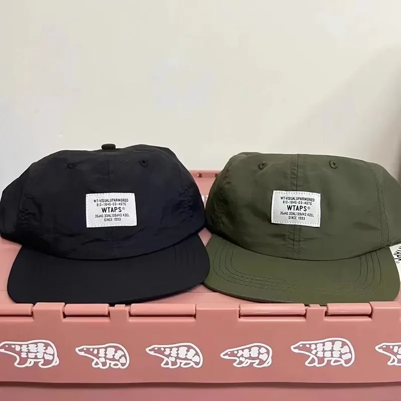 2024 WTAPS Flat Brim Hat Breathable Street Stage Hip Hop Hat Workwear Hat MZ147 Timely Delivery