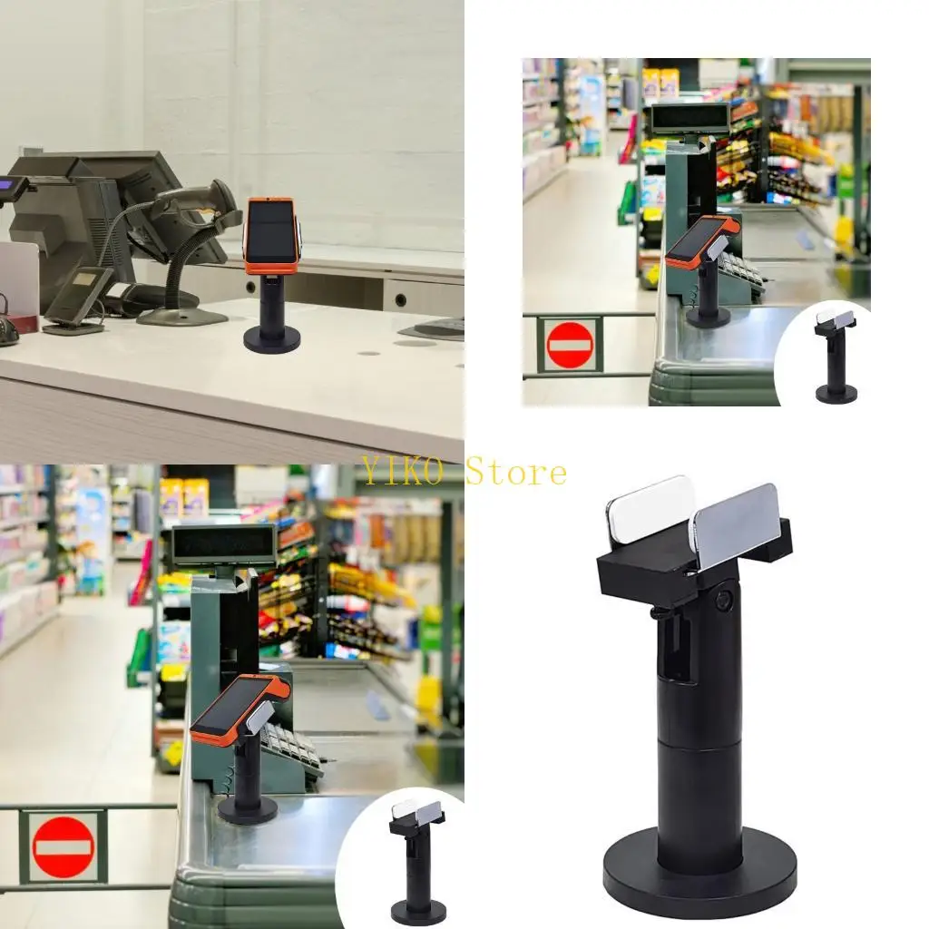 

K32c Регулируемый вращающийся владелец системы POS с невозмутимой прокладкой для устройства ширины 50-90 мм