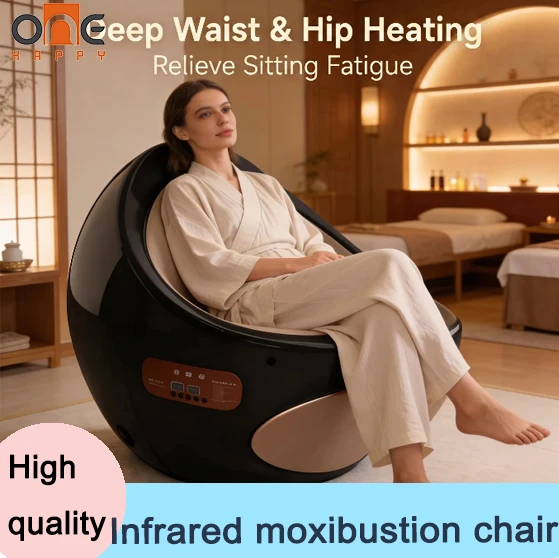 High End Intelligent Infrared Moxibustion Chair With Deep Heat Penetration Constant Heating Integrated Resonance Massage System