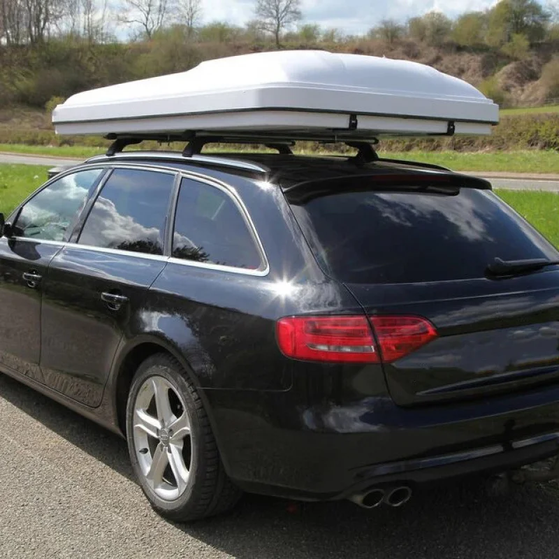 FOR 3 Person Hard Car Rooftop Tent Large Space Rectangle with Roof Rack