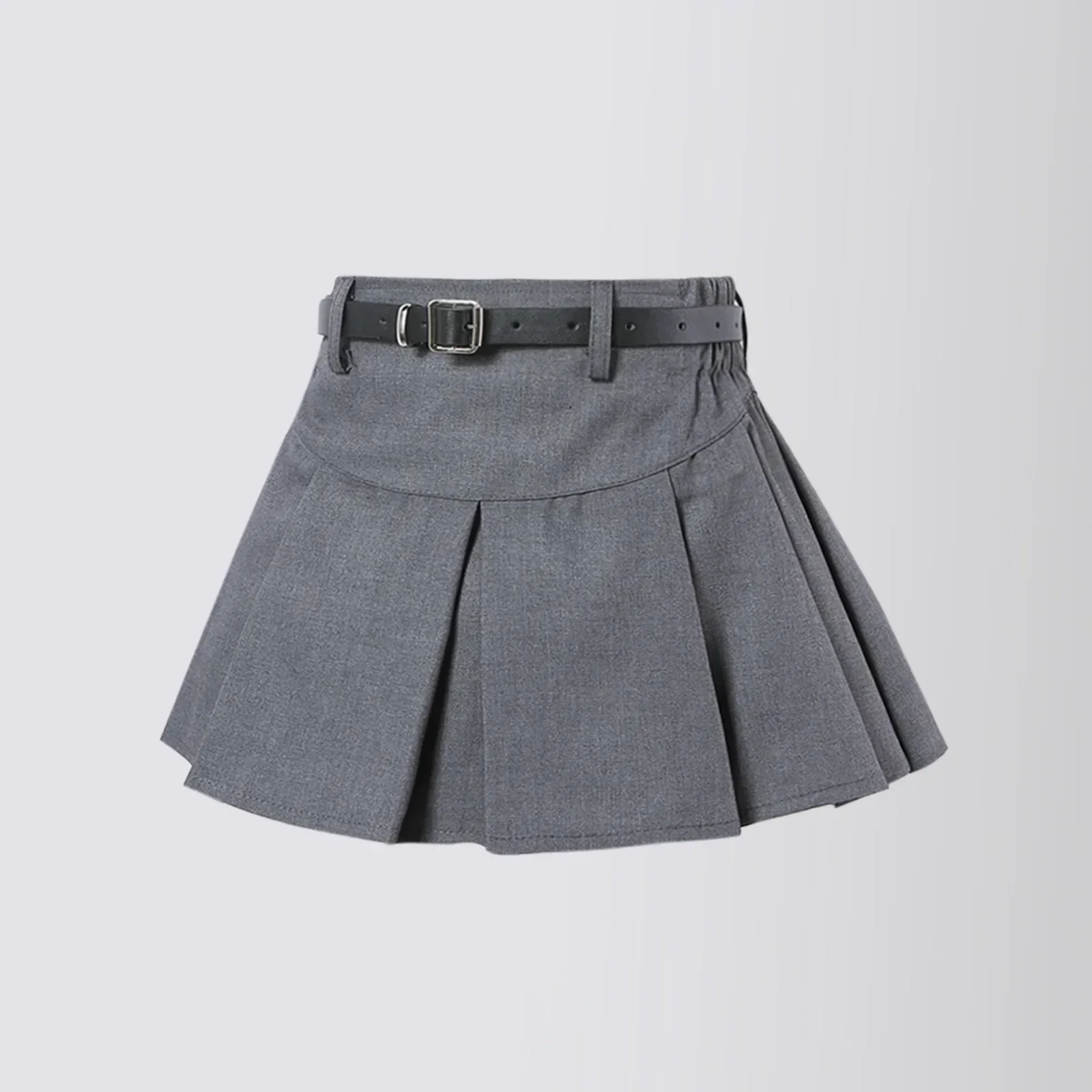 Girls Suit Skirts College Style Fashion High Waist Short A-line Pleated Skirt 3 To 13 Year Teen School Uniform Kids Group Skirt
