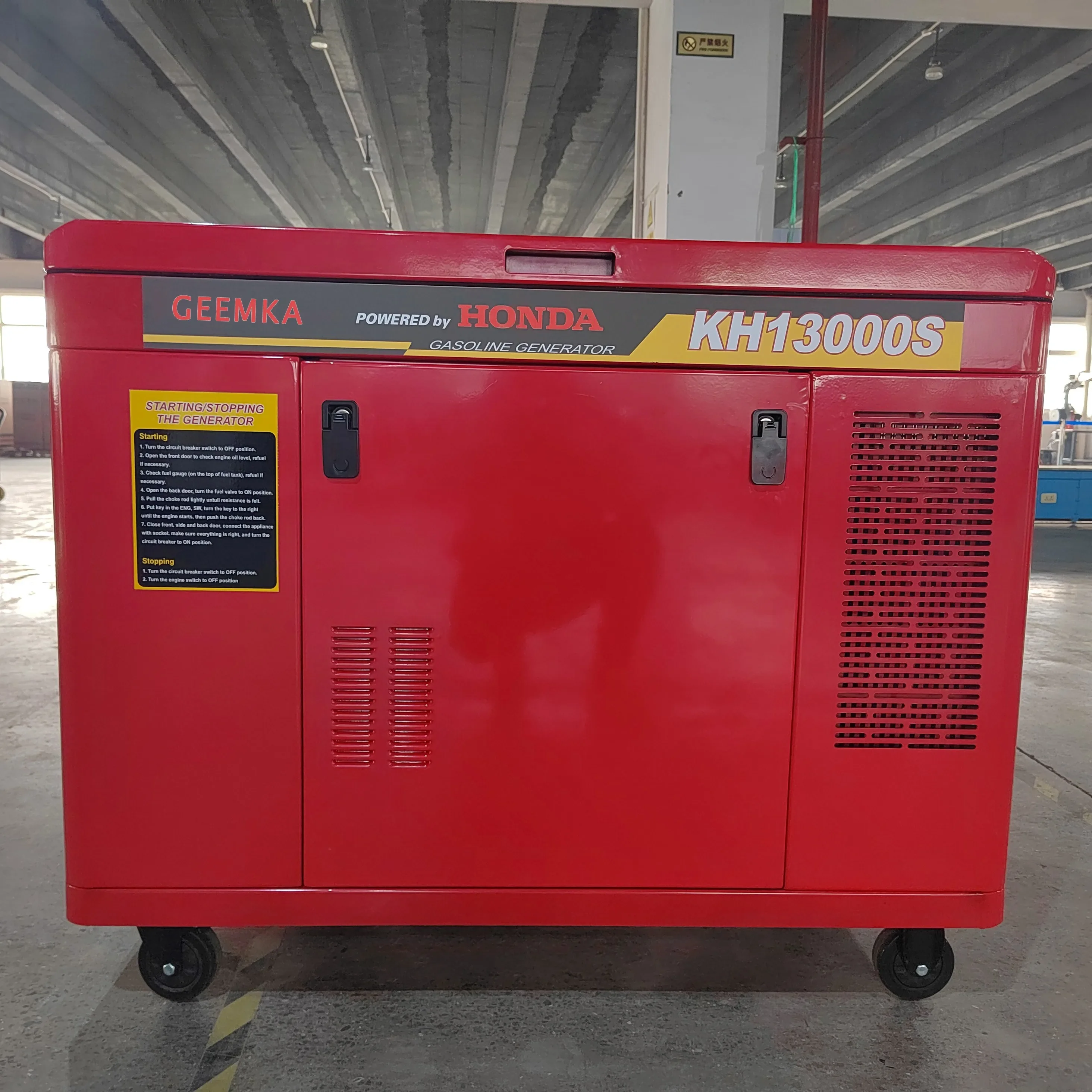 10kw 11kw factory cheap price single-phase three-phase gasoline generator