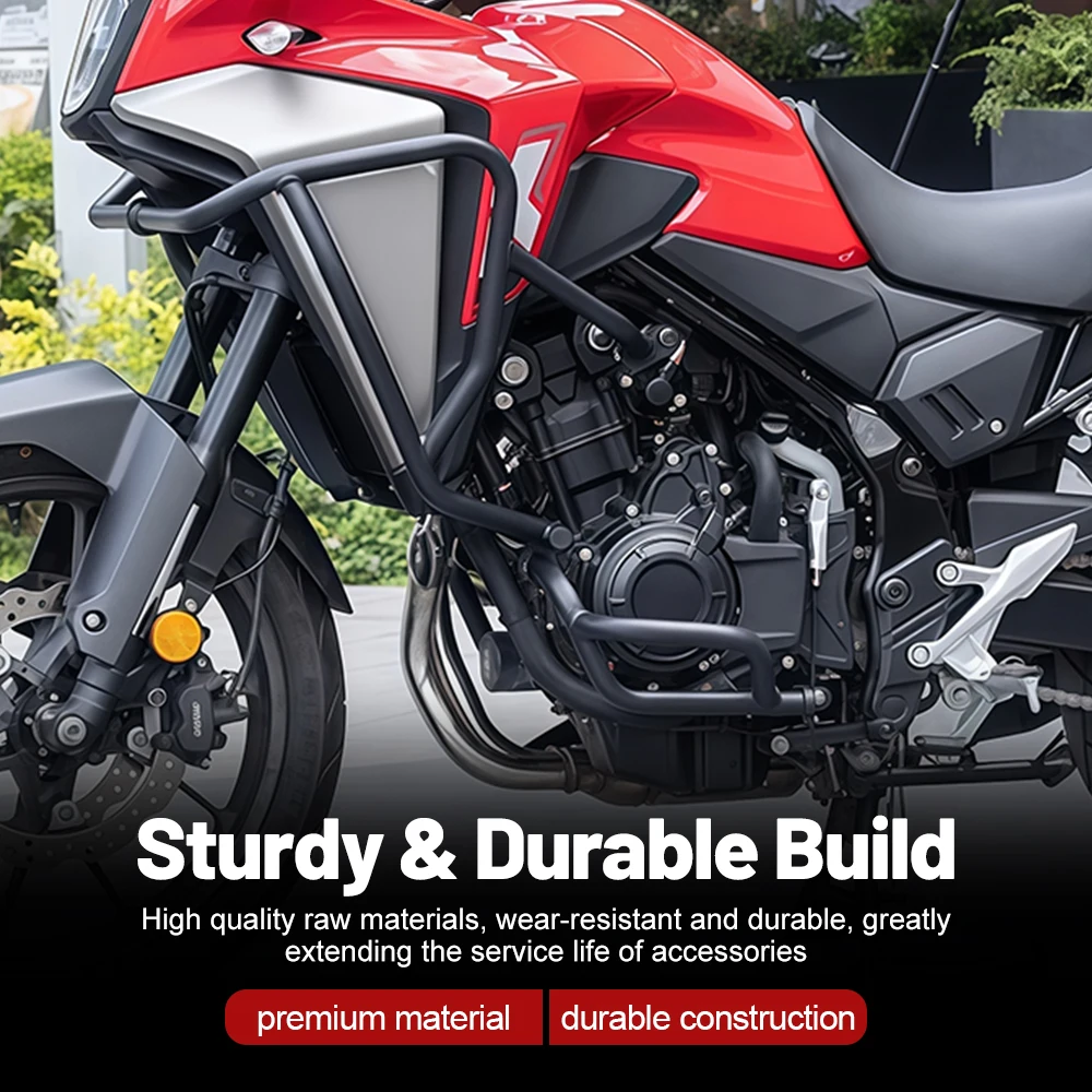 Motorcycle Frame Protection Bumper For Honda NX500 NX400 Engine Guard Crash Bar  Protection Guard Accessories