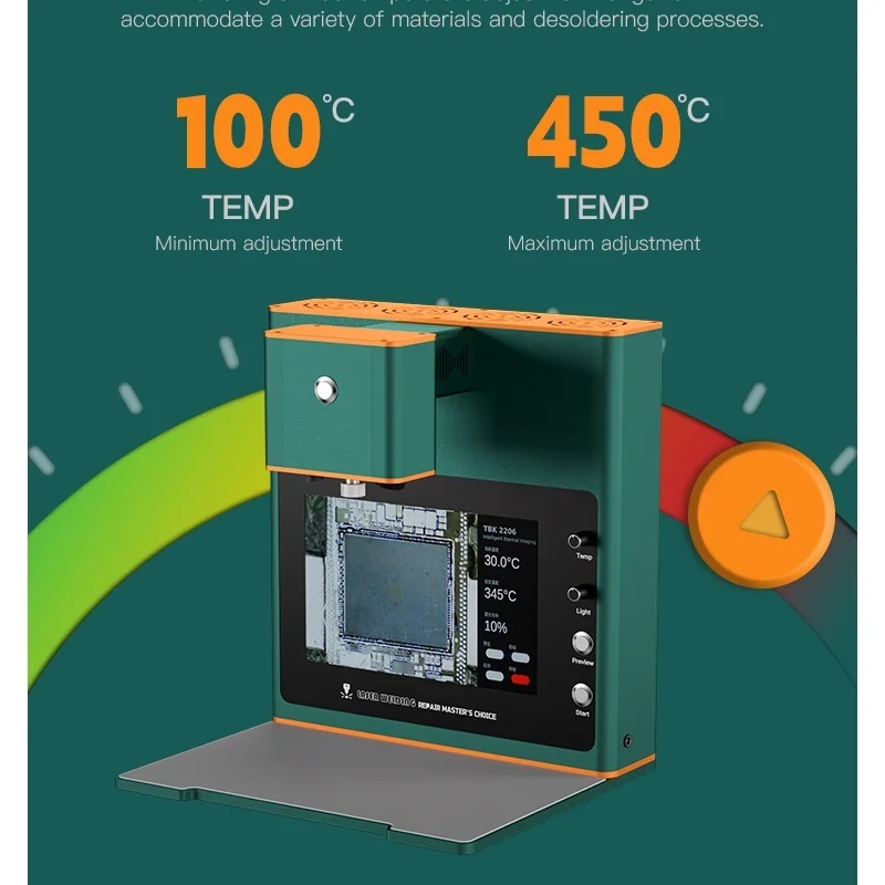 IR777 2 in 1 Intelligent Thermal Infrared Imager Analyzer BGA Rework Station Built in Laser Heating De-Soldering Machine