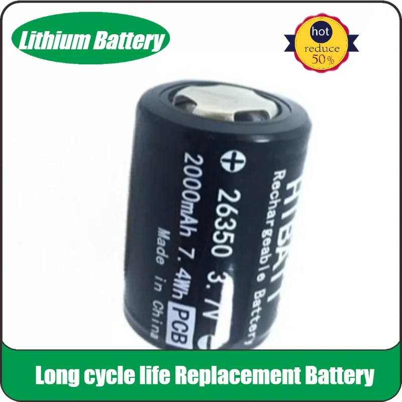 

New 3.7V 2000mAh Replacement Gimbal stabilizer Battery 26350 for moza AirCross Air AIR2 AIR CROSS AIR360 icr 26350 battery cell