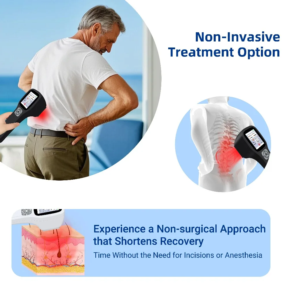 

ZJZK Cold Laser Therapy For Smoking Cessation Treatment For Sciatica Frozen Shoulder 650nm 808nm 905nm 980nm Dysmenorrhea