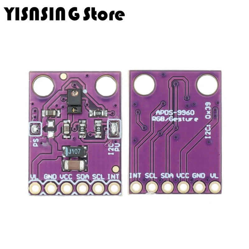 Detección de proximidad de GY-9960-3.3 y gestos sin contacto, APDS-9960, RGB y APDS9960GY-9960