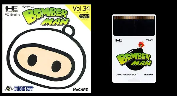 16bits PC Engine HU-CARD : BOMBERMAN