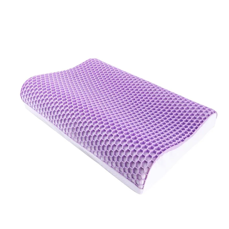 Ergonomic Contour Pillow Neck Pain Relief Neck Neck Support Pillow Cooling Latex TPE Pillow Elasticity