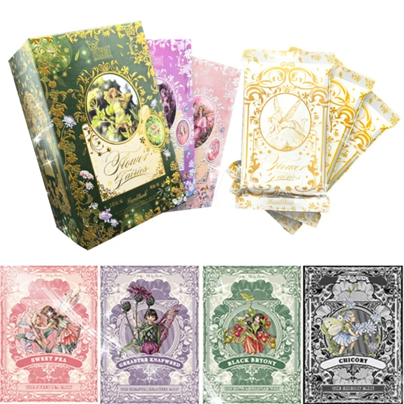 

Genuine Animation Flower Angel Card Set Exchange Table Game Collection Card Children's Gift Christmas Gift