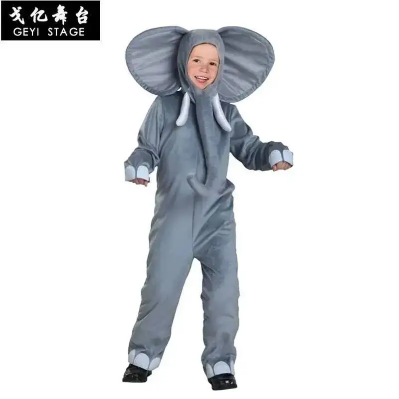 

mango cosplay adult New male animal elephant sweater onesize pajamas in winter handsome elephant man nightgown