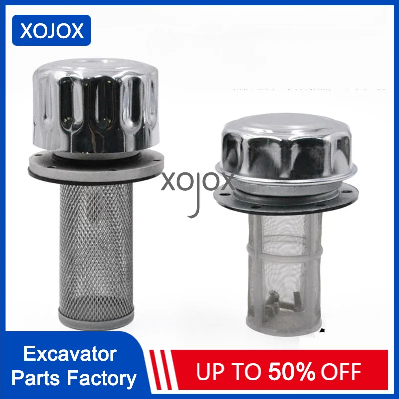 XOJOX For LIUGONG lonking XCMG Excavator Hydraulic injection molding machine fuel tank cap exhaust valve refueling port