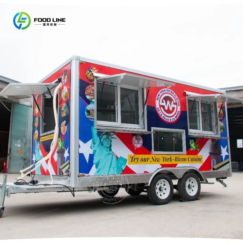 

Equip Trailer Food Cart Modern Trailer Fast Food Trailer